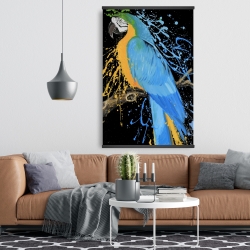 Magnetic 28 x 42 - Blue macaw parrot