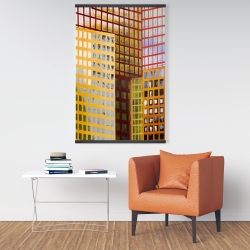 Magnetic 28 x 42 - Skyscrapers