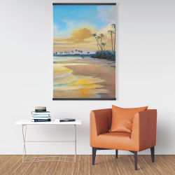 Magnetic 28 x 42 - Sunset by the sea