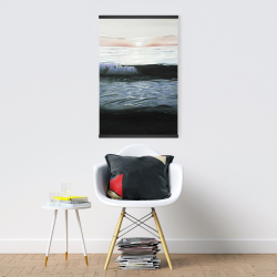 Magnétique 20 x 30 - Coucher de soleil désaturée