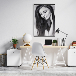 Magnetic 20 x 30 - Realistic woman portrait