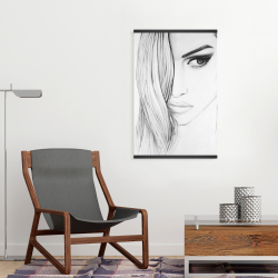 Magnetic 20 x 30 - Black & white portrait