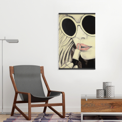 Magnetic 20 x 30 - Pink lips