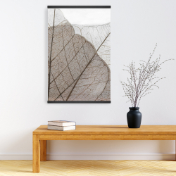 Magnétique 20 x 30 - Feuilles séchées translucides