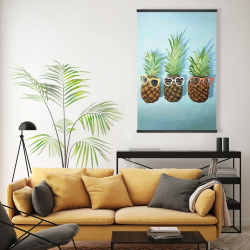Magnetic 20 x 30 - Summer pineapples