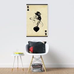 Magnetic 20 x 30 - King of spades