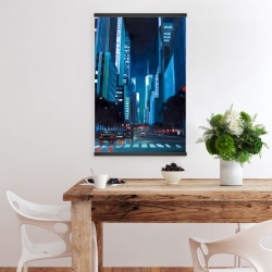 Magnetic 20 x 30 - Evening in manhattan, new-york