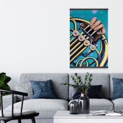 Magnetic 20 x 30 - Musician with french horn