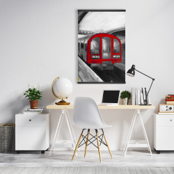 Magnétique 20 x 30 - Attente du métro