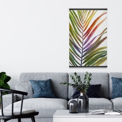 Magnetic 20 x 30 - Watercolor tropical palm leave