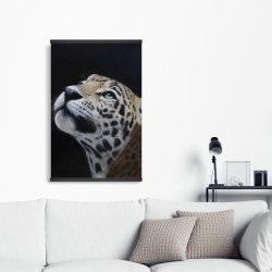 Magnetic 20 x 30 - Realistic leopard face