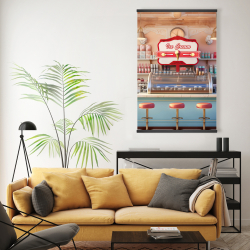 Magnétique 20 x 30 - Glace rétro