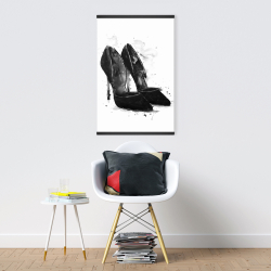 Magnétique 20 x 30 - Escarpins noirs