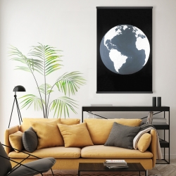 Magnétique 20 x 30 - Vue satellite de la terre