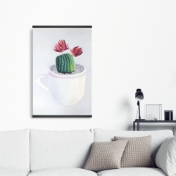 Magnetic 20 x 30 - Mini cactus in a cup