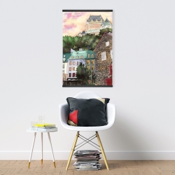 Magnetic 20 x 30 - Château frontenac in the petit champlain