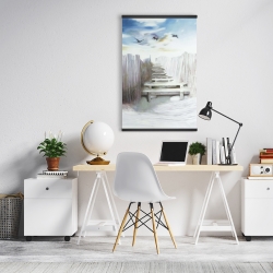 Magnétique 20 x 30 - Arrêt à la plage