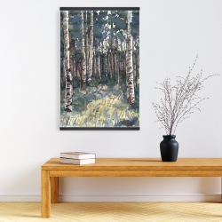Magnétique 20 x 30 - Bouleaux