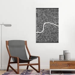 Magnétique 20 x 30 - Plan de la ville de londres