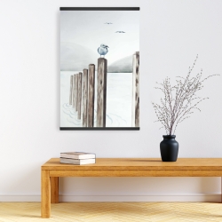Magnétique 20 x 30 - Mouette à la marina