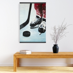 Magnétique 20 x 30 - Jeune hockeyeur