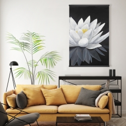 Magnetic 20 x 30 - Lotus flower with reflection
