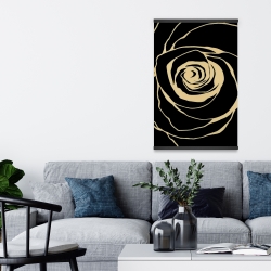 Magnetic 20 x 30 - Black rose