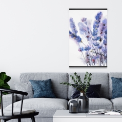 Magnetic 20 x 30 - Watercolor lavender flowers