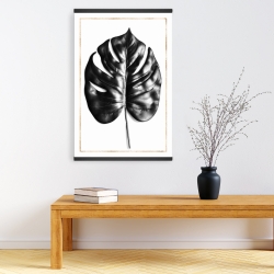 Magnetic 20 x 30 - Split leaf philodendron with gold lines