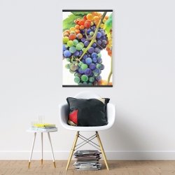 Magnetic 20 x 30 - Colorful bunch of grapes