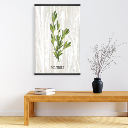 Magnetic 20 x 30 - Rosemary on wood