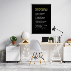 Magnétique 20 x 30 - Recette du bonheur