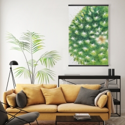 Magnetic 20 x 30 - Watercolor mini cactus