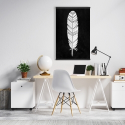 Magnetic 20 x 30 - Native american feather