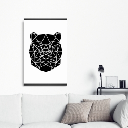 Magnétique 20 x 30 - Ours géométrique