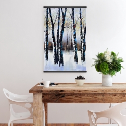 Magnétique 20 x 30 - Arbres gelés