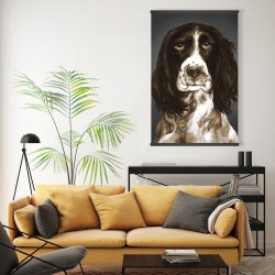 Magnétique 20 x 30 - Springer spaniel anglais brun