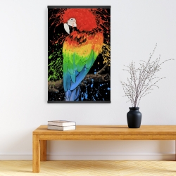 Magnetic 20 x 30 - Rainbow parrot