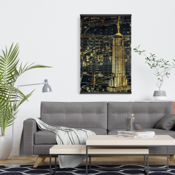 Magnetic 20 x 30 - Gold city blue print