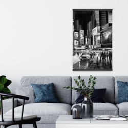 Magnétique 20 x 30 - Times square monochrome