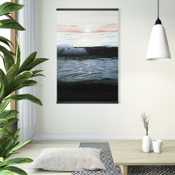 Magnétique 28 x 42 - Coucher de soleil désaturée