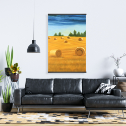 Magnétique 28 x 42 - Paysage de la campagne