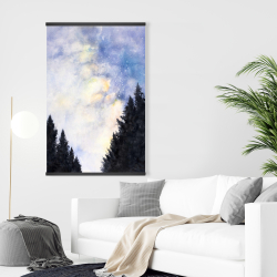 Magnetic 28 x 42 - Starry sky in forest