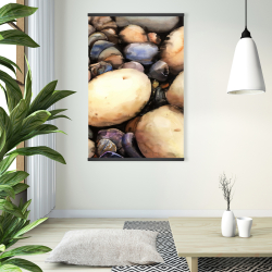 Magnetic 28 x 42 - Beach pebbles