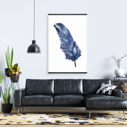 Magnetic 28 x 42 - Blue feather