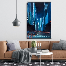 Magnetic 28 x 42 - Evening in manhattan, new-york