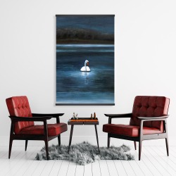 Magnétique 28 x 42 - Magnifique cygne