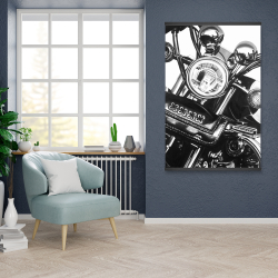 Magnétique 28 x 42 - Moto réaliste