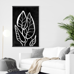 Magnétique 28 x 42 - Feuilles minimalistes