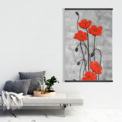 Magnétique 28 x 42 - Fleurs à longues tiges
